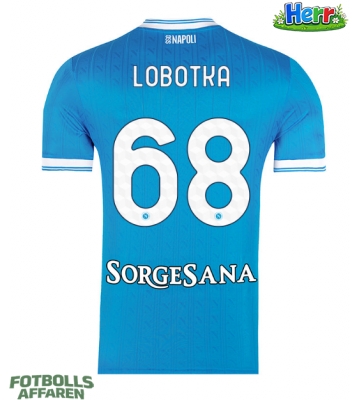 SSC Napoli Stanislav Lobotka #68 Hemmatröja 2025-26 Kortärmad